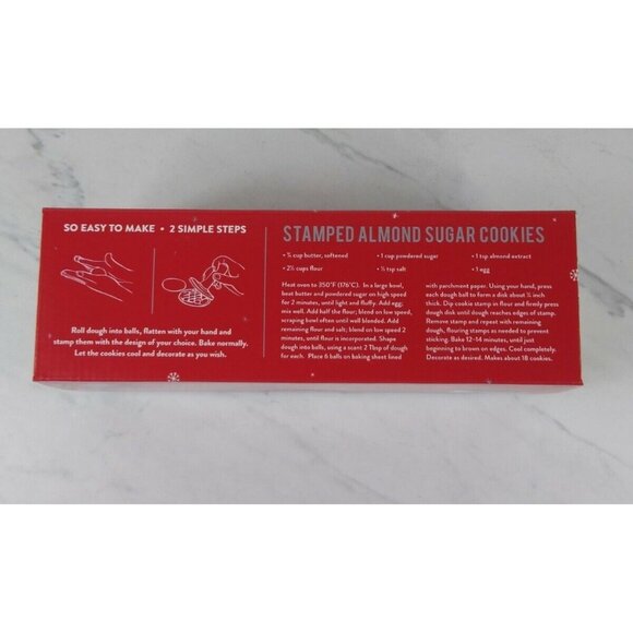 NORDIC WARE Xmas HOLIDAY Cookie Stamps in Box - 3